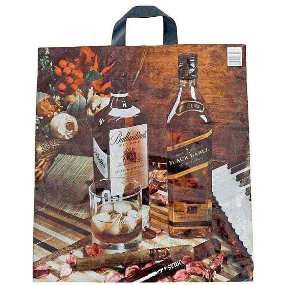 Presse Plastikbeutel 45 x 50 cm Whisky 1 Stück