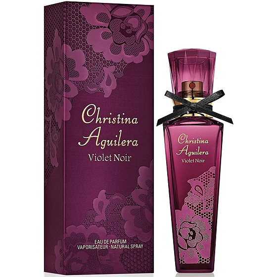 Christina Aguilera Violet Noir parfümiertes Wasser für Frauen 50 ml