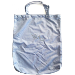 Einkaufstasche 40 x 33,5 x 3 cm Pretty blau-grau mit Kordel