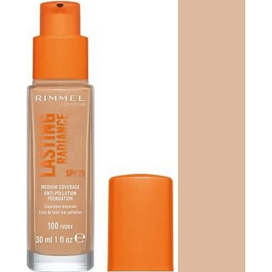 Rimmel London Lasting Radiance Makeup 100 Elfenbein 30 ml
