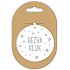 Nekupto Weihnachtskeramik Ornament Crack Boy 6 x 6 cm