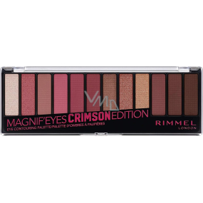 Rimmel London Magnifeyes Lidschattenpalette 007 Crimson Edition 14,16 g