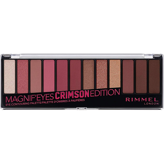 Rimmel London Magnifeyes Lidschattenpalette 007 Crimson Edition 14,16 g