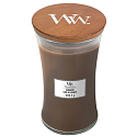 WoodWick Humidor - Zigarrenetui-Duftkerze mit Holzdocht und Deckelglas groß 609,5 g