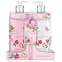 Baylis & Harding Rose, Mohn und Vanille Flüssigseife 300 ml + Handmilch 300 ml, Kosmetikset