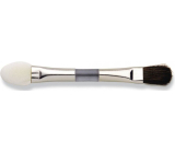 Artdeco Eyeshadow Duo Applikator doppelseitiger Lidschattenapplikator mit Zobelhaarpinsel 1 Stück