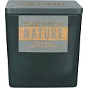 Heart & Home Nature Duftkerze Vanille und helles Holz großes Glas, Brenndauer bis zu 40 Stunden 210 g