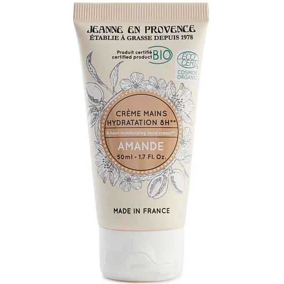 Jeanne en Provence Amande - Mandel BIO Handcreme 50 ml