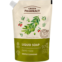 Green Pharmacy Oliva und Goji Flüssigseife Nachfüllung 460 ml