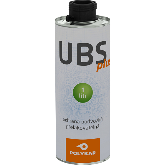 Polykar UBS Unterbodenschutz, schwarz, 1 l