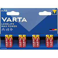 Varta Longlife Max Power AAA Micro-Batterien 8 Stück
