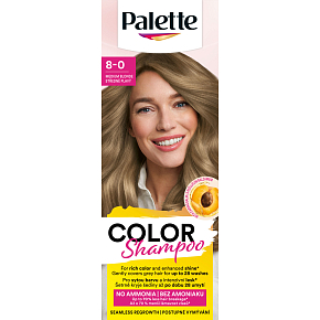 Palette Color Shampoo Haarfarbe 8-0 Mittelblond, 50 ml