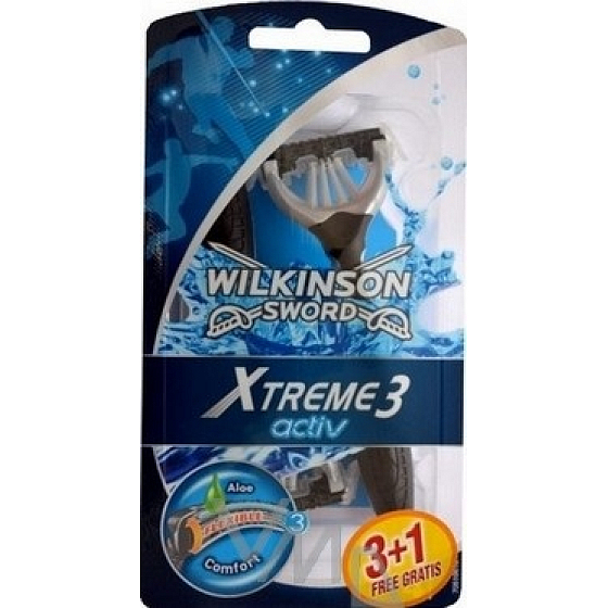 Wilkinson Xtreme 3 Activ Rasierer 3 + 1 Stück