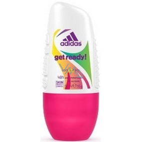Adidas Cool & Care 48h Machen Sie sich bereit! Ball Antitranspirant Deodorant Roll-On für Frauen 50 ml Adidas Cool & Care 48h Machen Sie sich bereit! Ball Antitranspirant Deodorant Roll-On für Frauen 50 ml