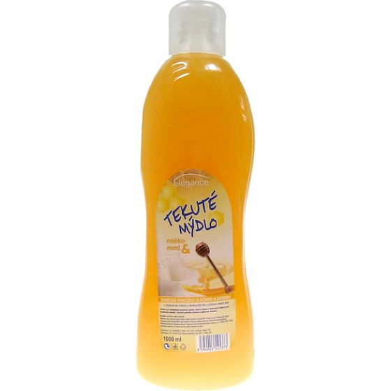 Elegance Milch und Honig flüssige Seife 1 l