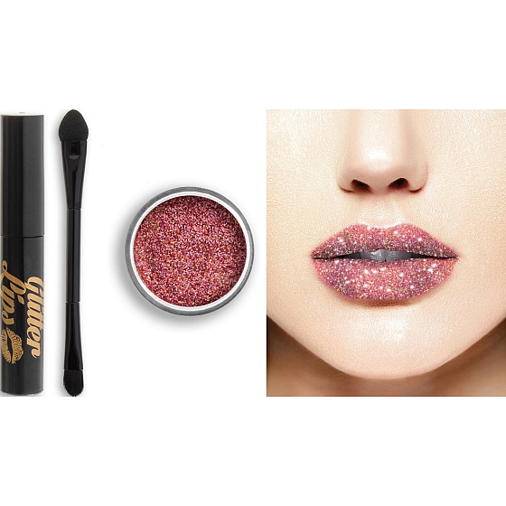 Glitter Lips lang anhaltender Lipgloss mit Glitter Vintage Pretty 3,5 ml
