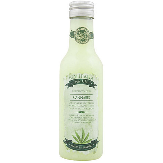 Böhmen Geschenke Cannabis Hanföl Badeschaum 200 ml