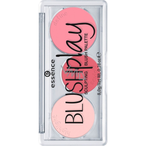 Essence Blush Play Sculpting Blush-Palette 20 Play It Pink 8 g