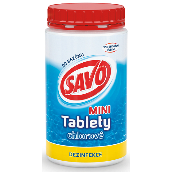 Savo Mini Chlortabletten für den Pool - Desinfektion 900 g