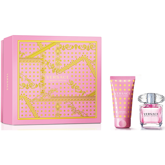 Versace Bright Crystal Eau de Toilette 30 ml + Körperlotion 50 ml, Geschenkset