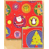 Nekupto Geschenkpapier 70 x 200 cm Weihnachten Kindermotive