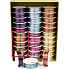 Ditipo Spule Raphia rot-gold-grün 10 m 2836