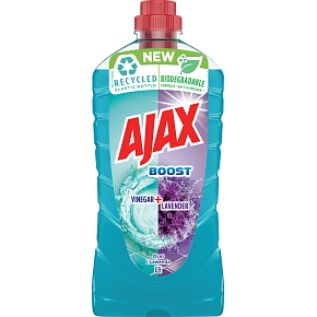 Ajax Boden- und Oberflächen Reinigung Boost Essig Lavendel universell, Wein-Essig und Lavendel, 1 l
