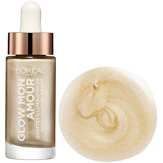 Loreal Wake Up & Glow Mon Amour Tröpfchen Flüssigkeitsaufheller mit Tropfer 01 15 ml