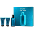 Davidoff Cool Water Men Eau de Toilette 75 ml + Duschgel 50 ml + Körperlotion 50 ml, Geschenkset
