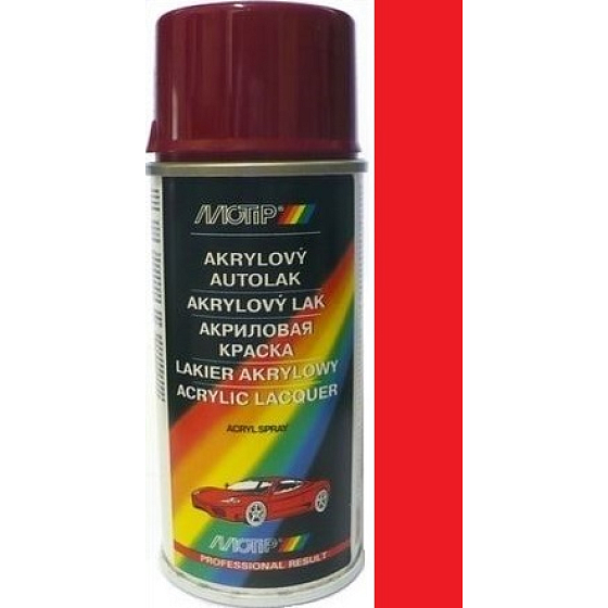 Motip Škoda Acryl Autolackspray SD 8125 Rote Hagebutte 150 ml