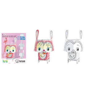Monumi 3D Rabbit zum Malen +/- 24,5 cm, 5+
