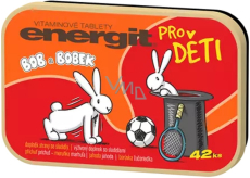 Energit Bob und Bobek Vitamintabletten stärken die Immunität von Kindern 42 Tabletten