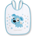 Canpol Babys Bunny & Company Terry / PVC Lätzchen für Kinder ab 0 Monaten 3 Stück