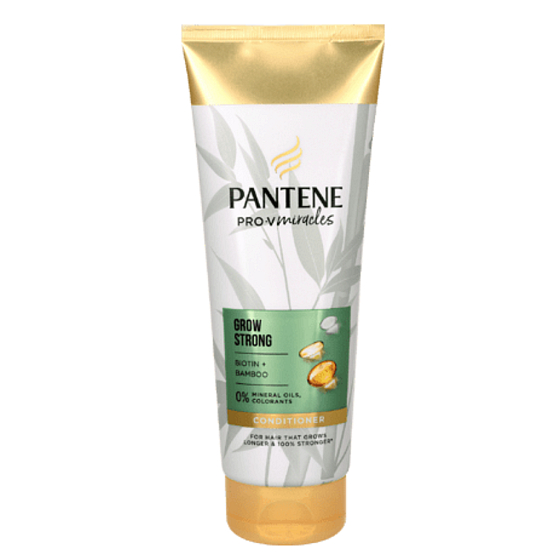 Pantene Grow Strong Bambus- und Biotinbalsam gegen Haarausfall 200 ml