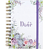 Albi Diary 2021 undatierter Ring Lila 17,6 x 14,5 x 2 cm
