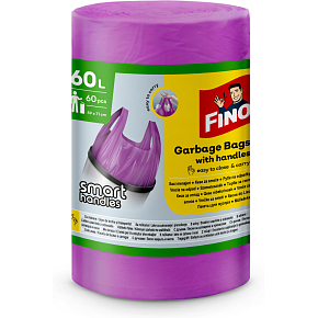 Fino Color Müllbeutel, 60 l, 13µm, 60 Stk. Fino Color Müllbeutel, 60 l, 13µm, 60 Stk.