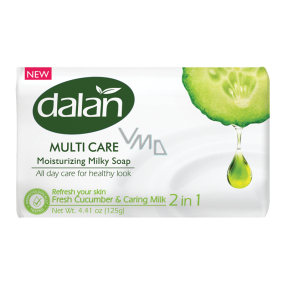 Dalan Multi Care Frische Gurke & Pflegemilch Toilettenseife 90 g