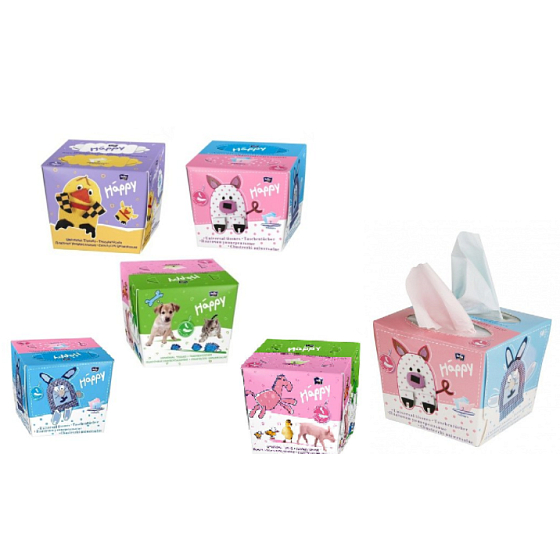 Bella Happy Baby Baby-Hygienetücher extra weich für Kinder 2lagig 80 Stück