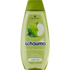 Schauma Clean & Fresh Apfel- und Brennnessel-Shampoo für normales Haar 400 ml