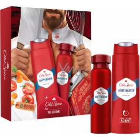 Old Spice Whitewater Duschgel 250 ml + Deodorant Spray 150 ml, Kosmetikset für Männer
