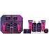 Baylis & Harding Feige und Granatapfel Duschgel 300 ml + Bademilch 300 ml + feste Seife 150 g + Duschcreme 130 ml + Körperlotion 130 ml + Badekristalle 100 g, Kosmetikset für Frauen