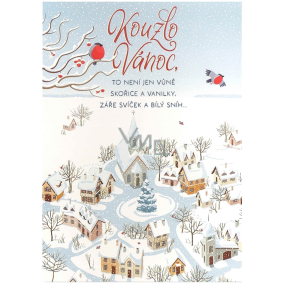 Albi Grußkarte im Umschlag Verschneiter Platz 14,8 x 21 cm Albi Grußkarte im Umschlag Verschneiter Platz 14,8 x 21 cm