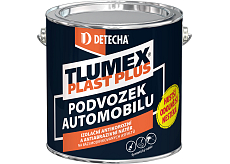 Tlumex Plast Plus antikorozní barva na auto a podvozek, černá, 2 kg