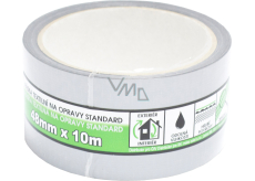 Mako Standard páska textilní na opravy, stříbrná, 48 mm × 10 m