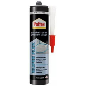 Pattex sanitärer Silikon weiß, 280 ml Pattex sanitärer Silikon weiß, 280 ml