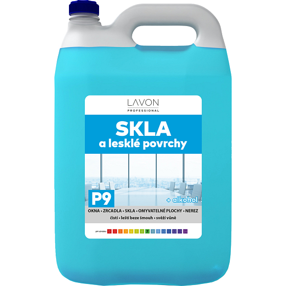 LAVON na Glas und glänzende Oberflächen, 5 l