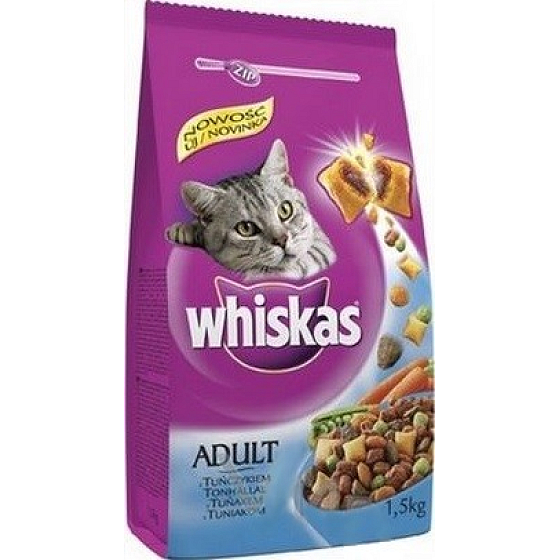 Whiskey Mit Thunfisch, Gemüse und Kissen 300 g trocknen
