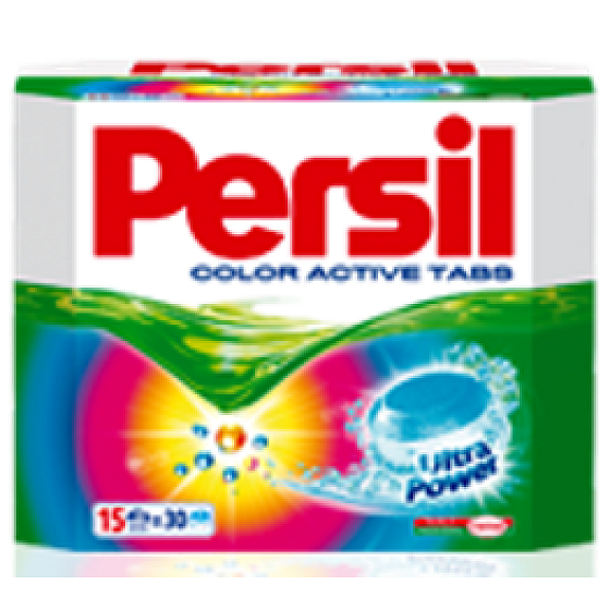 Persil Active Powder Color Tabs Waschmittel für farbige Wäsche 30 Stück