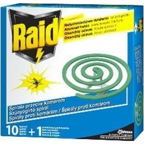 Raid Mosquito Spiralen 10 Stück