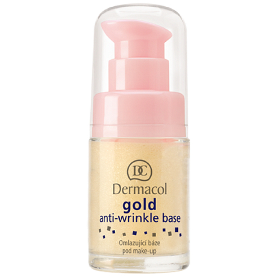Dermacol Gold Anti-Falten-Basis Verjüngende Basis Unter Make-up Mit Gold 15 ml